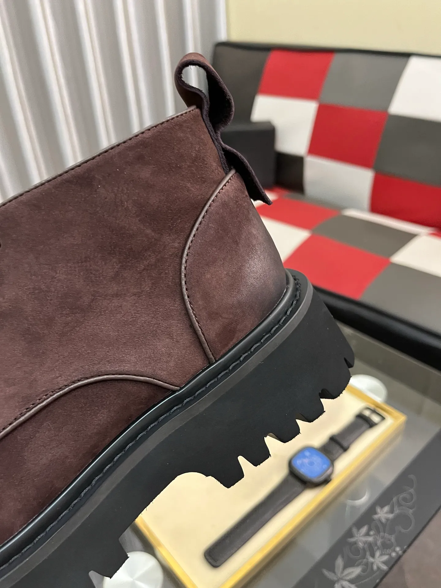 Men's shoes 💰560⌚️⌚️【PRADA】Prada - High-end quality original order·Formal leather shoes - Upper: imported 🔝 tumbled calf leather, hand-stitched mark thread, brand metal fastener cross-arm decoration - Lining: water-dyed cowhide - Outsole: ultra-light TR·rubber; molded outsole -Super high quality control·Fine workmanship: highlighted (high-end·luxury·grade) -Size :38-44
